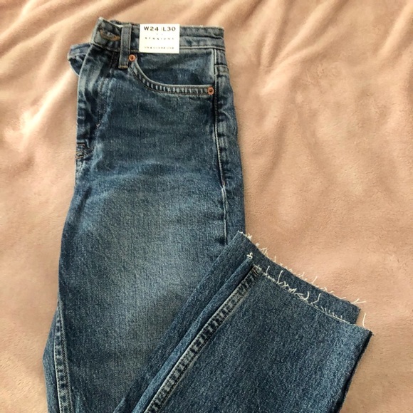 Topshop Straight Jeans - Picture 1 of 3